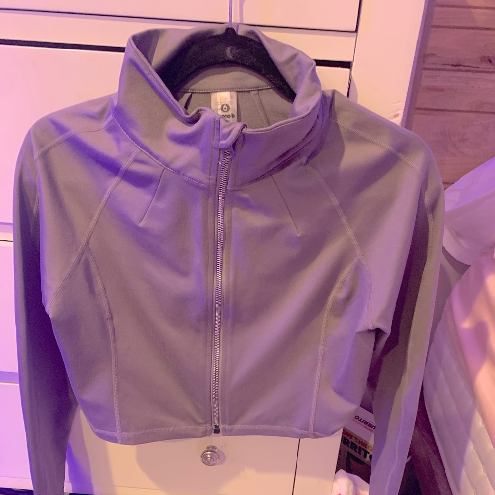Cropped Athletic Jacket